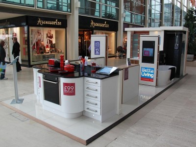 pop up retail promotional space